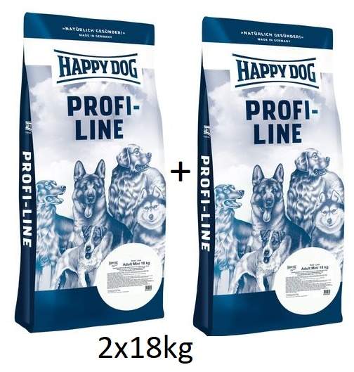 Zobrazit detail výrobku Happy Dog Profi-Line Adult Mini 18+18kg Zobrazit detail výrobku Happy Dog Profi-Line Adult Mini 18+18kg