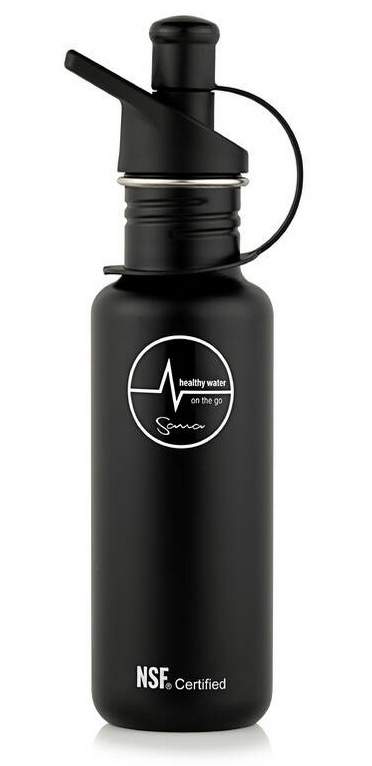 Zobrazit detail výrobku Filtrační láhev Sana 600 ml - barva černá Zobrazit detail výrobku Filtrační láhev Sana 600 ml - barva černá