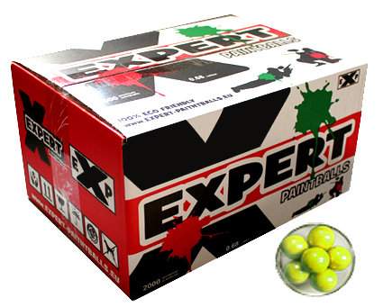 Zobrazit detail výrobku Paintballové kuličky EXPERT LETNÍ 2000ks Zobrazit detail výrobku Paintballové kuličky EXPERT LETNÍ 2000ks
