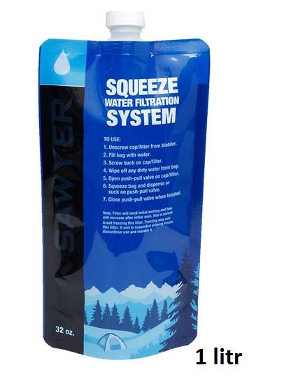 Zobrazit detail výrobku Skládací láhev SAWYER 1l Zobrazit detail výrobku Skládací láhev SAWYER 1l