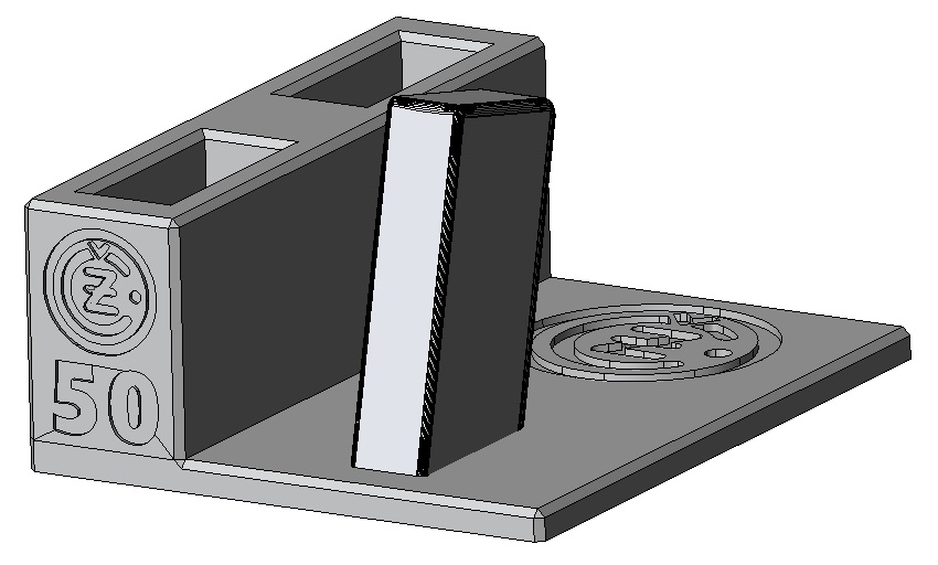 Zobrazit detail výrobku Stojánek do trezoru na CZ 50 a 2 zásobníky