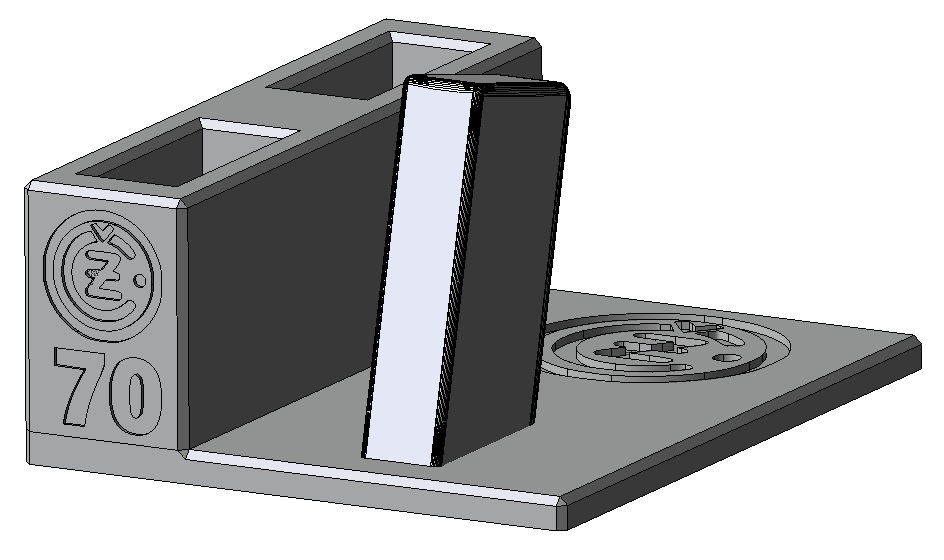 Zobrazit detail výrobku Stojánek do trezoru na CZ 70 a 2 zásobníky