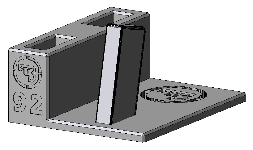 Zobrazit detail výrobku Stojánek do trezoru na CZ 92 a 2 zásobníky