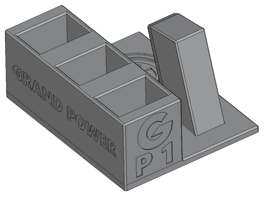 Zobrazit detail výrobku Stojánek do trezoru na Grand Power P1 a 3 zásobníky