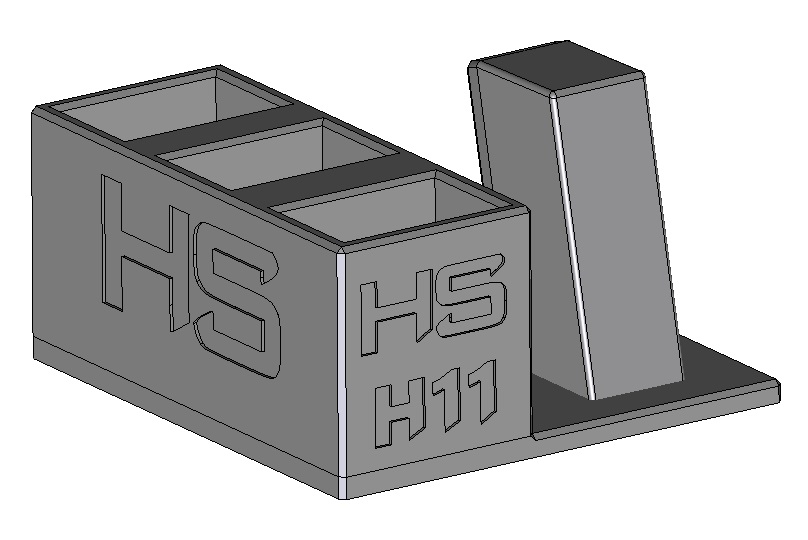 Stojánek do trezoru na HS H11 + 3 zásobníků
