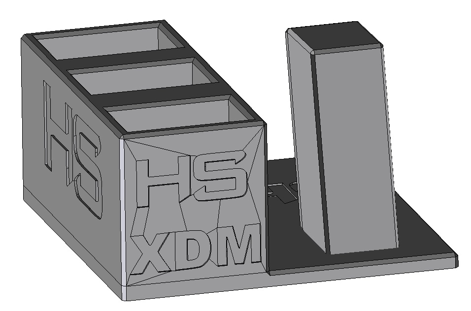 Stojánek do trezoru na HS XDM + 3 zásobníků