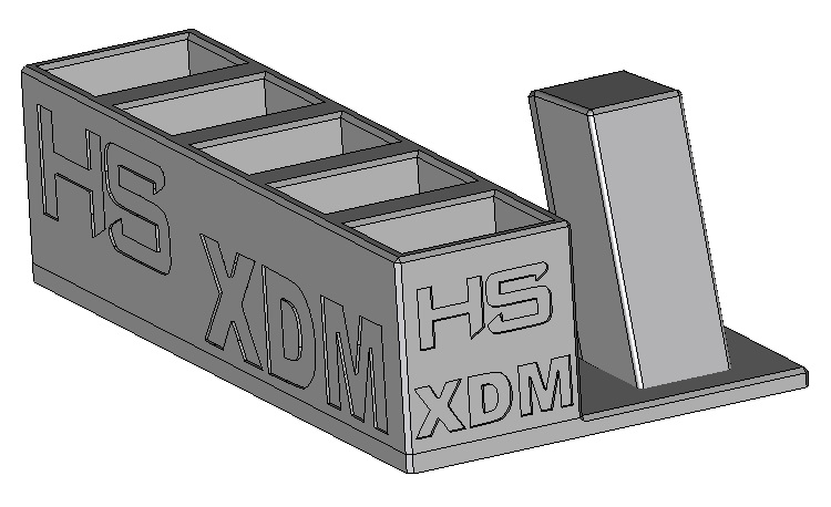 Stojánek do trezoru na HS XDM + 5 zásobníků