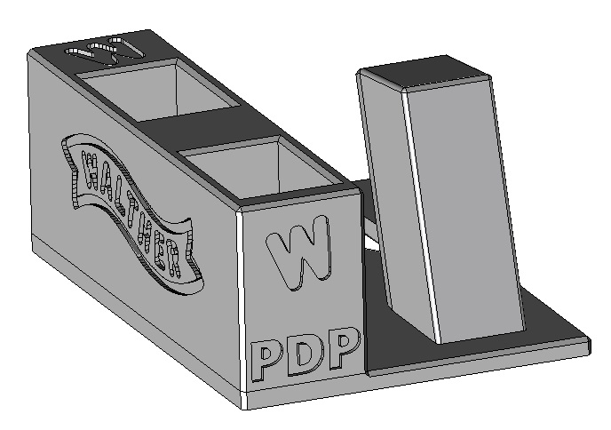 Zobrazit detail výrobku Stojánek do trezoru na Walther PDP + 2 zásobníky